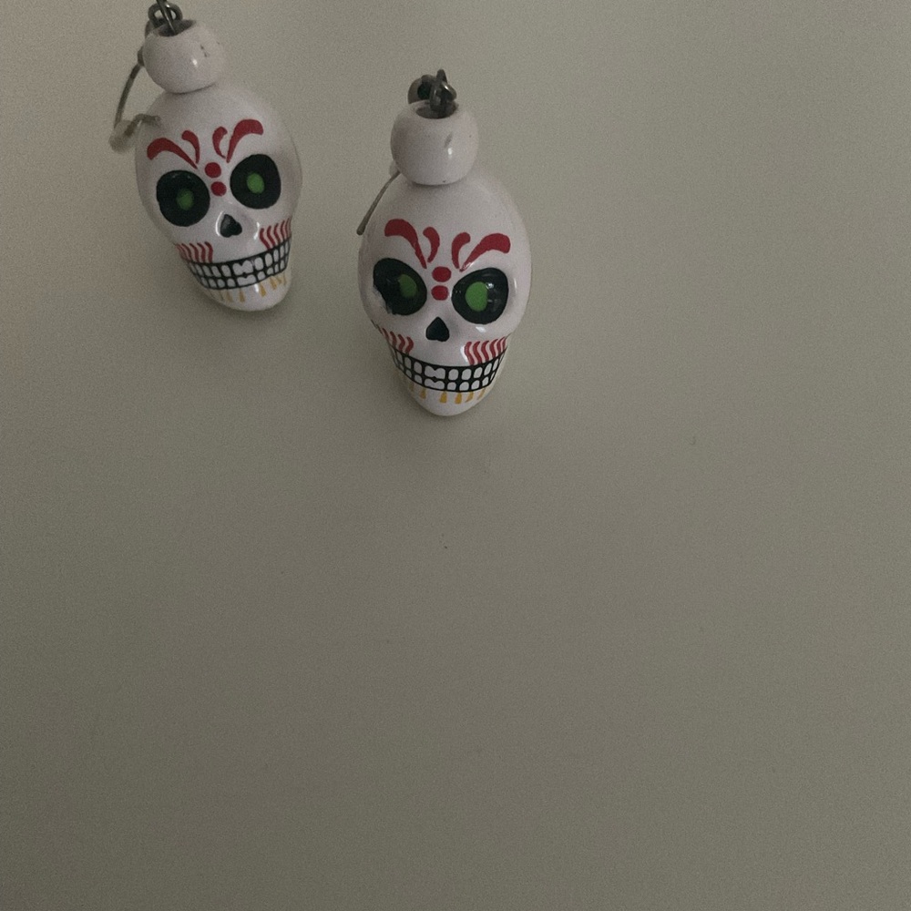 Colorful Skull Ornaments
